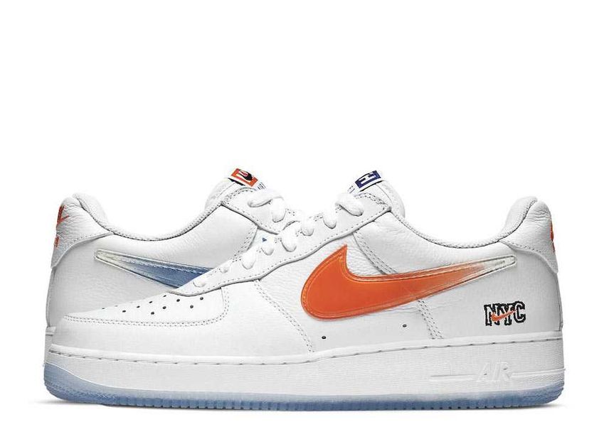 KITH Nike Air Force 1 Low "White/Rush Blue/White/Brilliant Orange" 26cm CZ7928-100_画像1