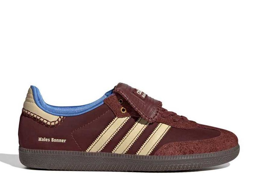 Wales Bonner adidas Samba Nylon Low "Fox Brown/Sandy Beige/Lucky Blue" 27.5cm IE0579_画像1