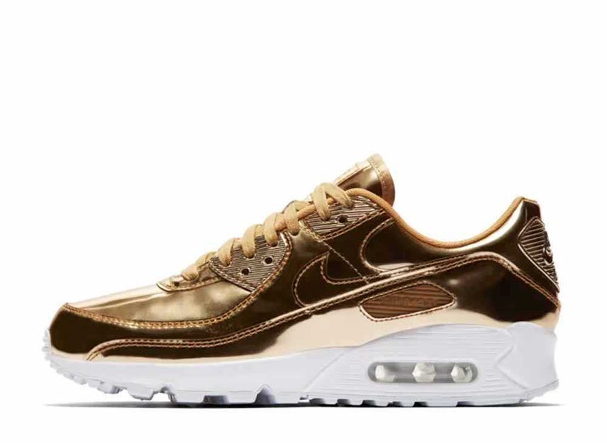 Nike WMNS Air Max 90 "Metallic Gold" 28cm CQ6639-700_画像1