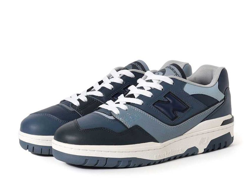 BEAMS специальный заказ New Balance 550 &quot;Navy&quot; 30cm BEAMS-NB-550-NV