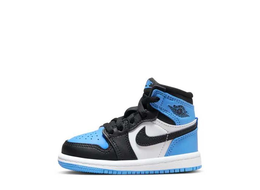 Nike TD Air Jordan 1 Retro High OG "University Blue/UNC Toe" 13cm FD1413-400_画像1