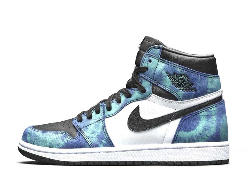 Nike WMNS Air Jordan 1 High OG "Tie-Dye" 26.5cm CD0461-100_画像1