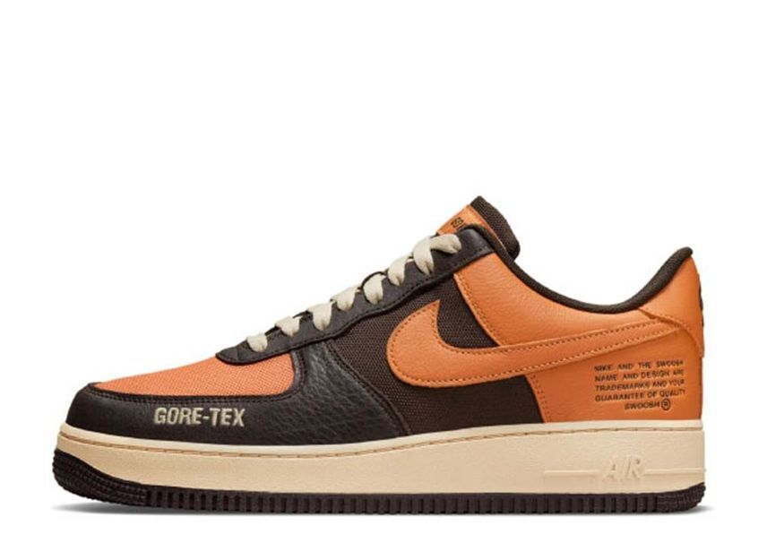 Nike Air Force 1 Low Gore-Tex "Brown/Hot Curry" 26cm DO2760-220_画像1