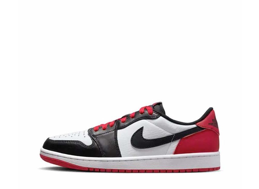 Nike GS Air Jordan 1 Retro Low OG "Black Toe" 23.5cm CZ0858-106_画像1