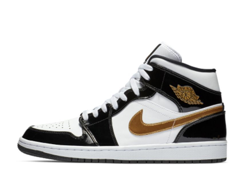 Nike Air Jordan 1 Mid SE "Metallic Gold" 28.5cm 852542-007_画像1