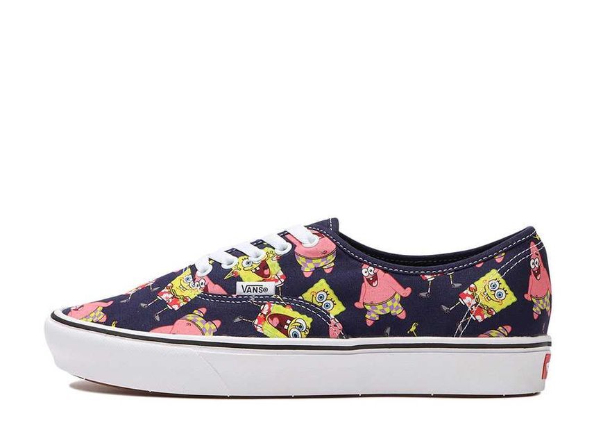 Spongebob Vans Comfycush Authentic "Squarepants and Patrick Star" 26.5cm VN0A3WM7YZ1_画像1