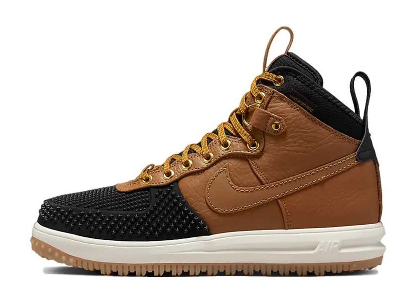 Nike Lunar Force 1 High Duckboot "Yale Brown/Black/Gold Tone/Yale Brown" 26.5cm 805899-202_画像1