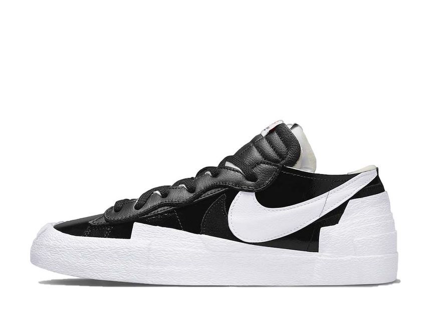 sacai Nike Blazer Low "Black Patent Leather" 26.5cm DM6443-001_画像1