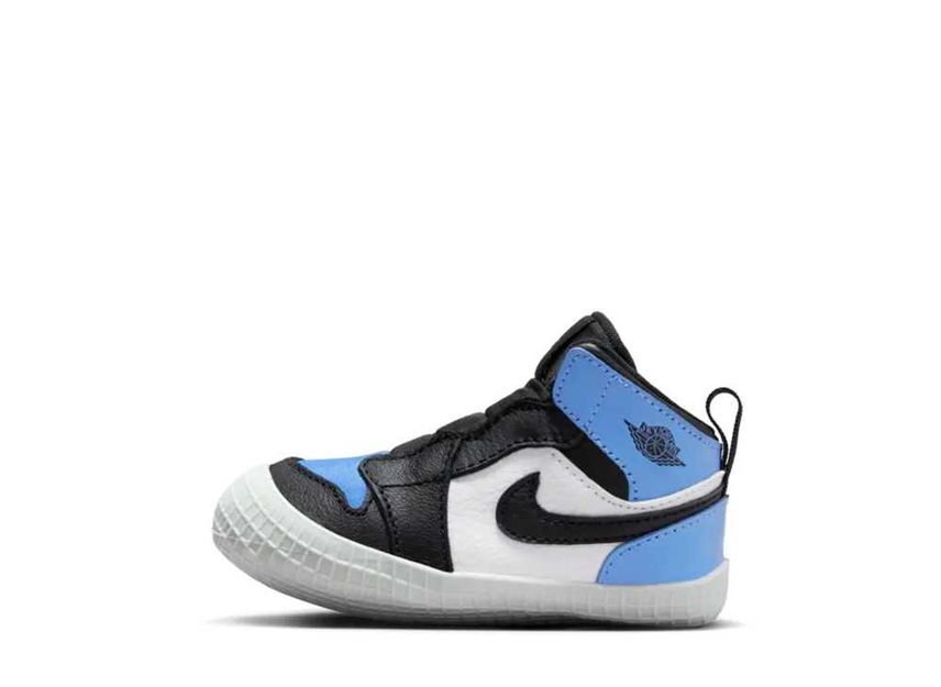 Nike Crib Bootie Air Jordan 1 Retro High OG "University Blue/UNC Toe" 9cm AT3745-400_画像1