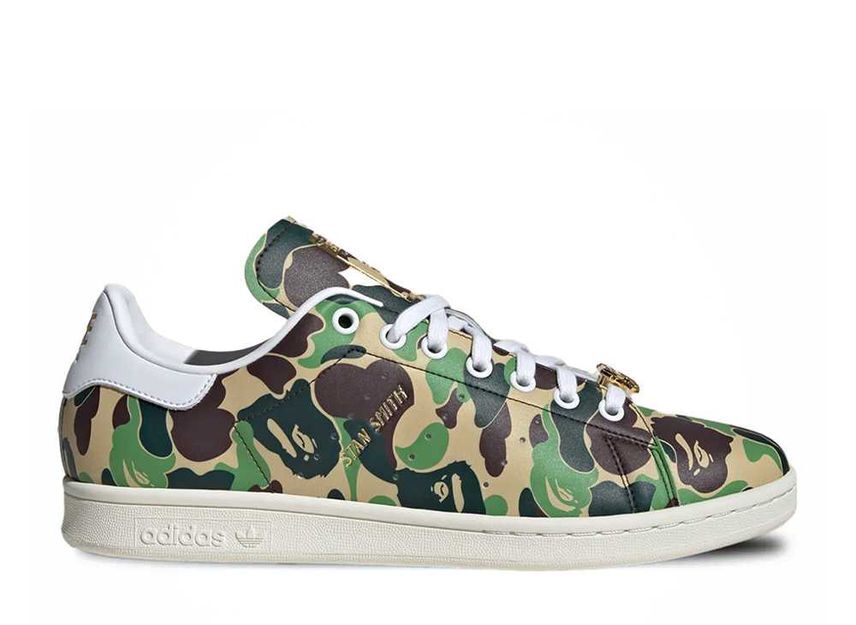 A BATHING APE × adidas Originals Stan Smith "ABC Camo" 27cm IG8949_画像1