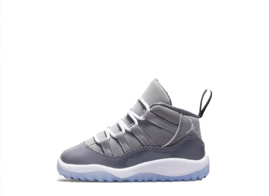 Nike TD Air Jordan 11 "Cool Grey" 15cm 378040-005_画像1