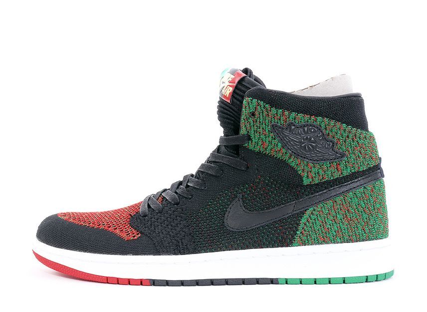 NIKE AIR JORDAN 1 RETRO HIGH FLYKNIT BLACK HISTORY MONTH (2018) 26.5cm AA2426-026_画像1