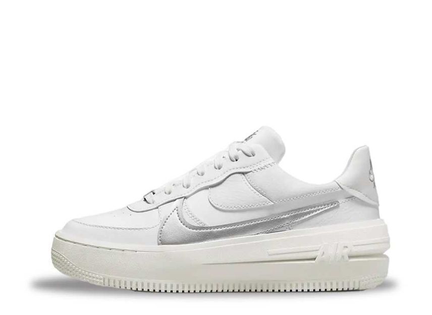 Nike WMNS Air Force 1 Low PLT.AF.ORM "Summit White/Metallic Silver" 26.5cm DJ9946-101_画像1