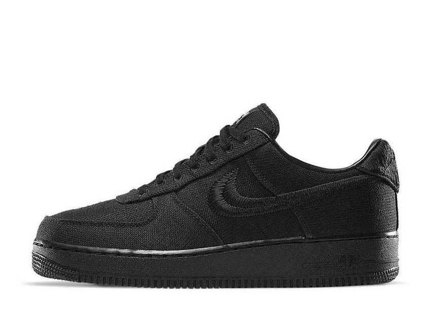 Stussy Nike Air Force 1 Low "Triple Black" 26cm CZ9084-001_画像1