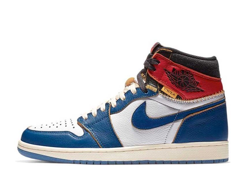 Union Nike Air Jordan 1 Retro High OG NRG "Storm Blue/Varsity Red" 25.5cm BV1300-146_画像1