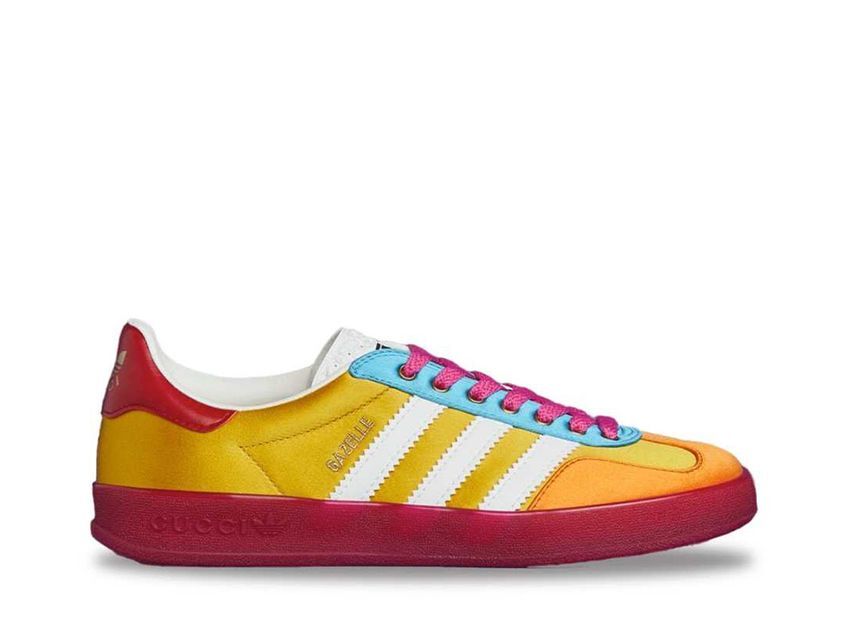 Gucci adidas WMNS Gazelle "Yellow/White/Red" 22cm HQ7083_画像1