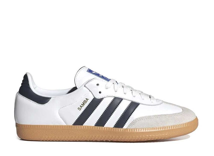 adidas Originals Samba OG "White/Grey/Navy" 24cm IF3814_画像1