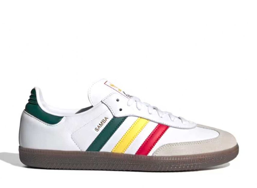 adidas Originals Samba OG "Rasta White" 29cm IH3118_画像1