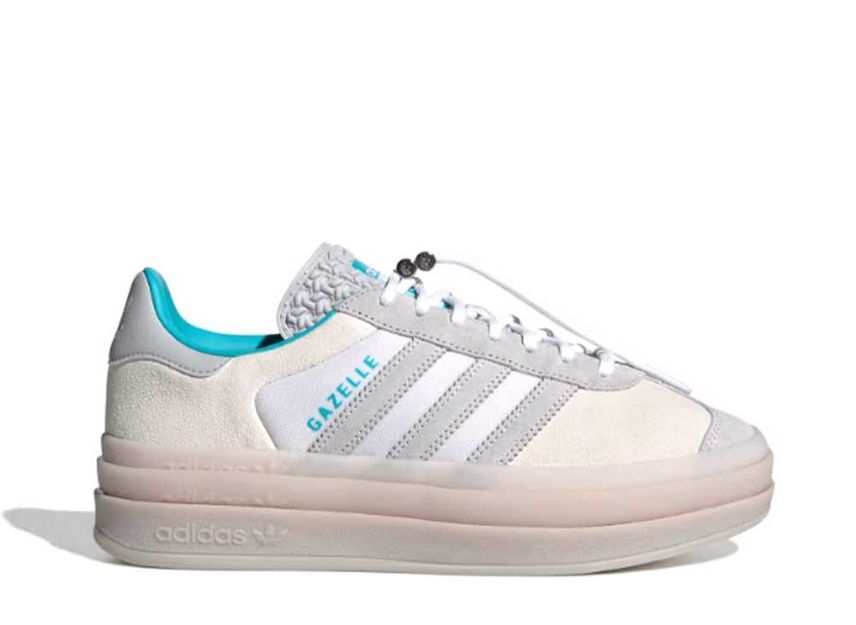 Ordinary People adidas Originals WMNS Gazelle Bold "Cloud White/Light Blue/Light Solid Grey" 23.5cm IH9992_画像1