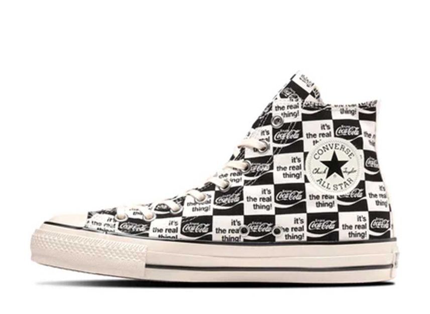 Coca-Cola Converse All Star US CK Hi "Black/White" 26cm 31312061_画像1