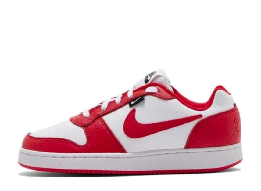 Nike Ebernon Low Premium "White/University Red/Black" 28cm AQ1774-101_画像1