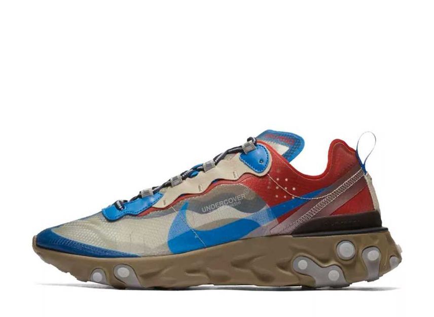 UNDERCOVER NIKE REACT ELEMENT 87 BLUE/RED 24cm BQ2718-200_画像1