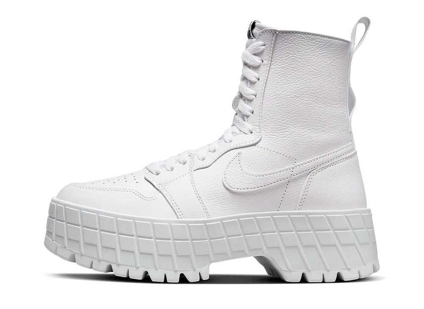 Nike WMNS Air Jordan 1 Brooklyn "White" 24.5cm FJ5737-111_画像1