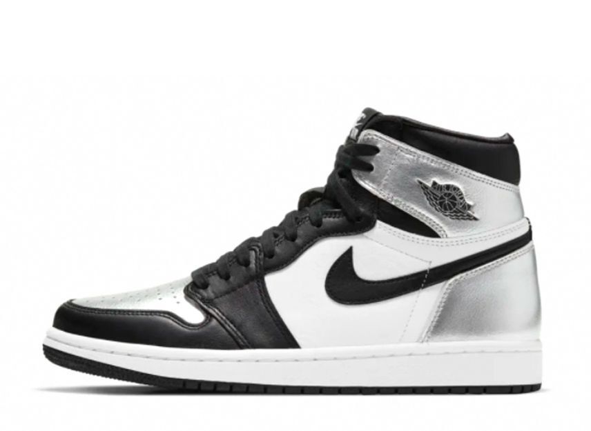 Nike WMNS Air Jordan 1 Retro High OG "Silver Toe" 23cm CD0461-001_画像1