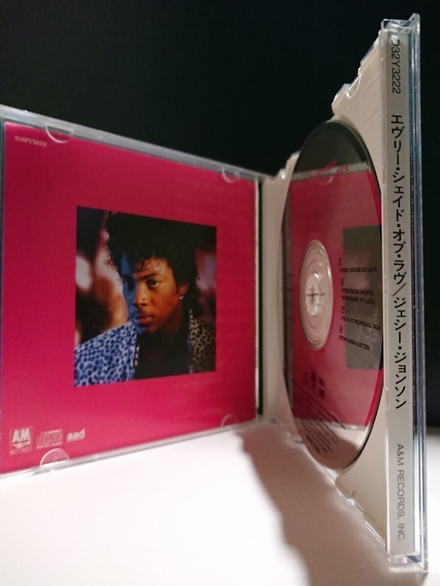 JESSE JOHNSON【D32Y-3222◆CSR OBI 帯】Every Shade Of Love ジェシー ジョンソン エヴリーシェイド オブ ラヴ◆THE TIME ■PONY CANYON _画像3