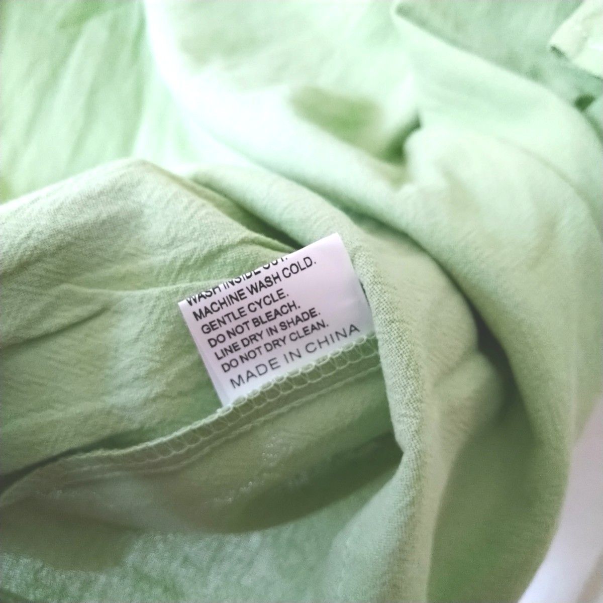 コットン プルオーバー XL シンプル 無地 トップス グリーン系 半袖 Ｔシャツ 大人カジュアル 夏服 レディース
