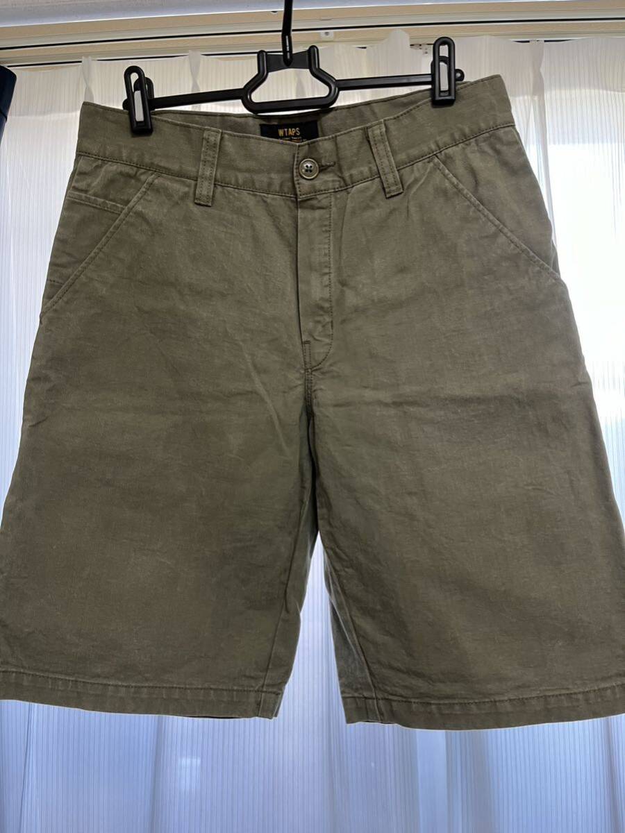 WTAPS KHAKI SHORTS JUNGLE BUDS ショーツ_画像1