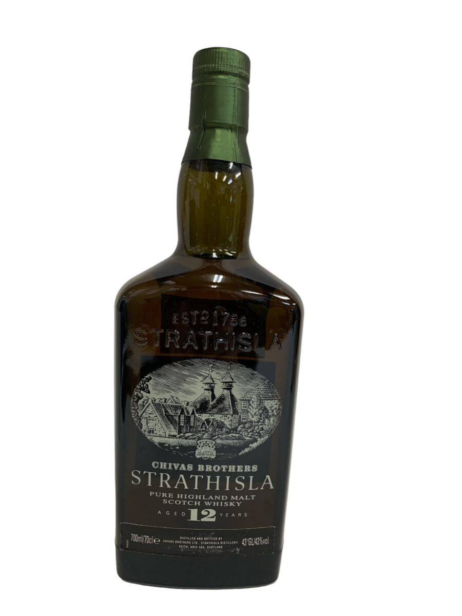 CHIVAS BROTHERS STRATHISLA ストラスアイラ 12年 SCOTCH WHISKY スコッチウイスキー 3R2405003-18_画像2