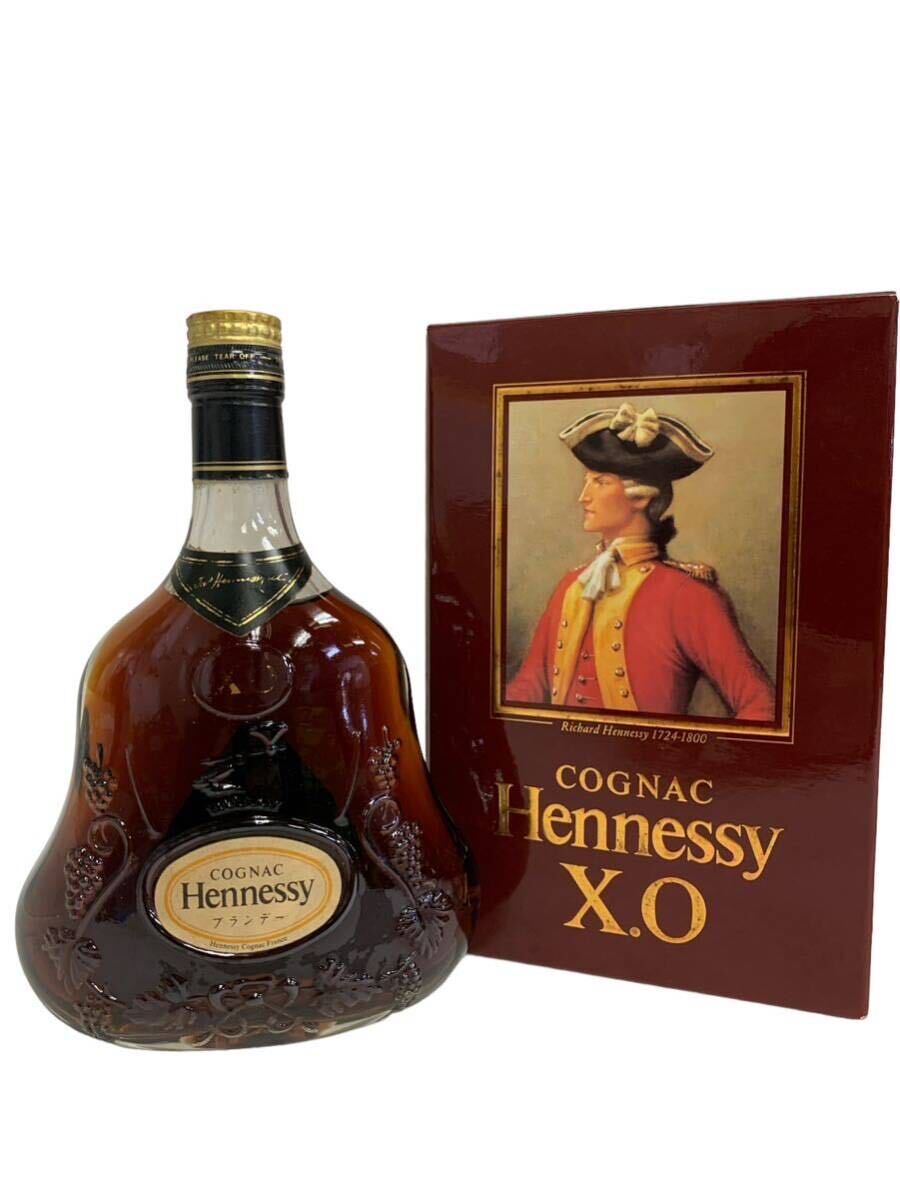 COGNAC Hennessy XO コニャック ヘネシー ブランデー 古酒 箱付 3R2405003-13_画像1