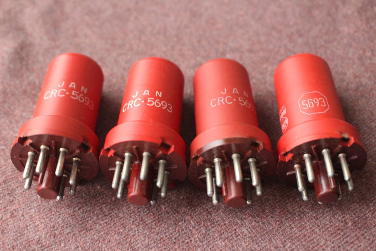 RCA/5693/ metal vacuum tube present condition goods 4 pcs ..