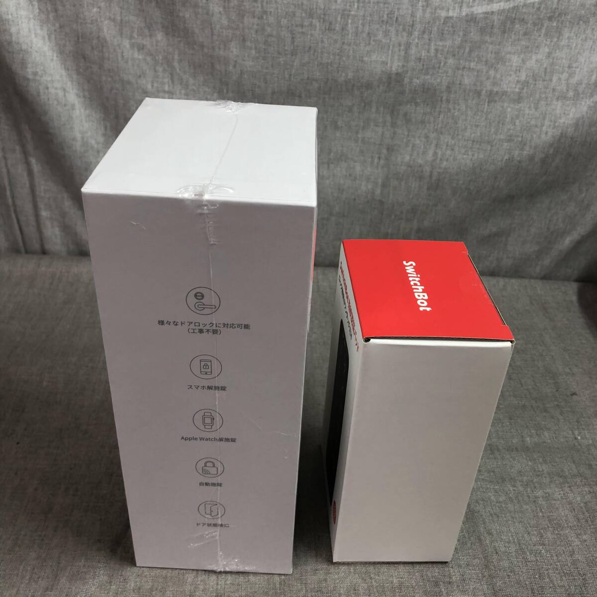  unopened goods SwitchBot Smart lock fingerprint authentication pad set Alexa Smart Home switch boto auto lock password number W1601702