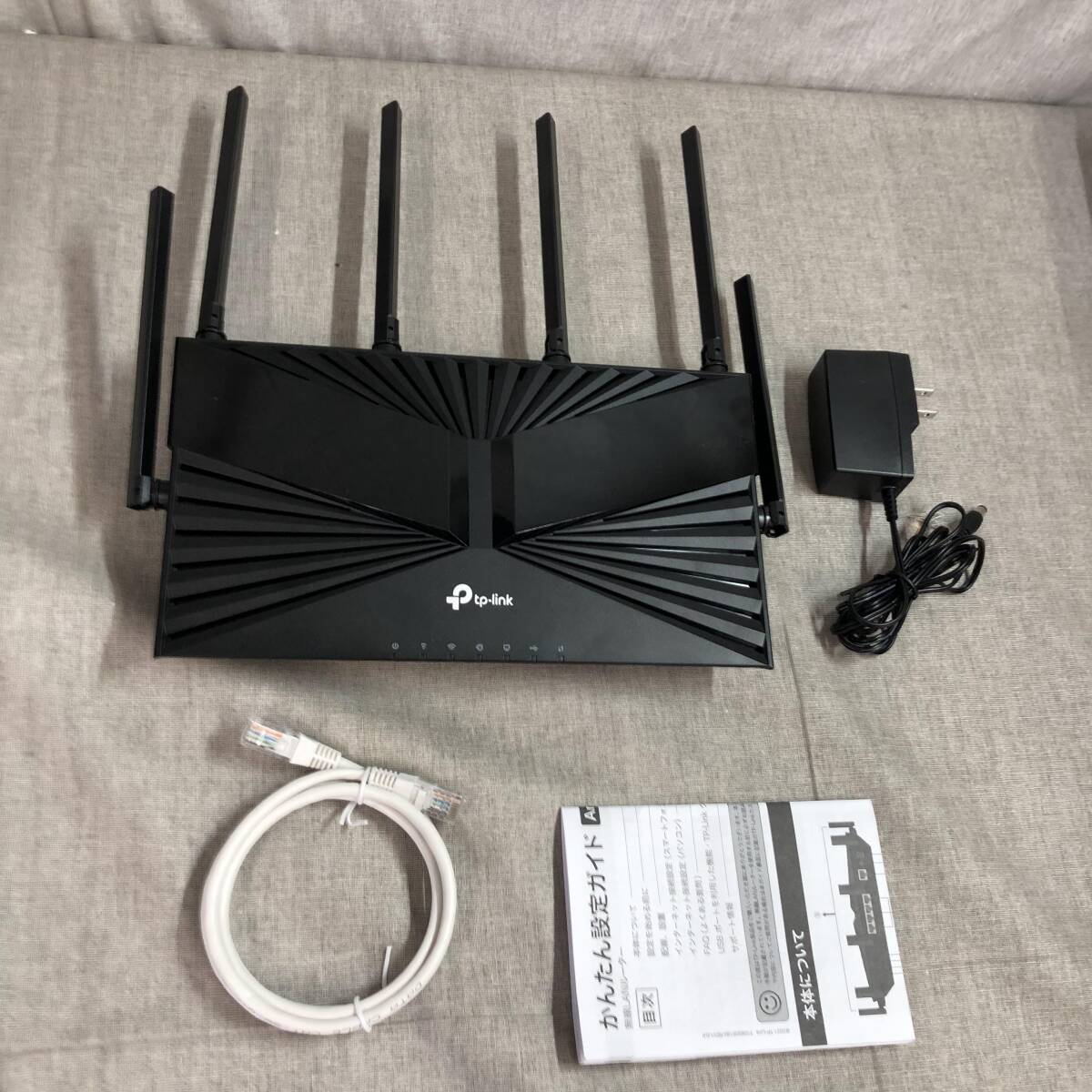 TP-Link WiFi ルーター WiFi6 PS5 対応 無線LAN 11ax AX4800 4324Mbps (5 GHz) + 574 Mbps (2.4 GHz) OneMesh対応 Archer AX4800/A_画像2