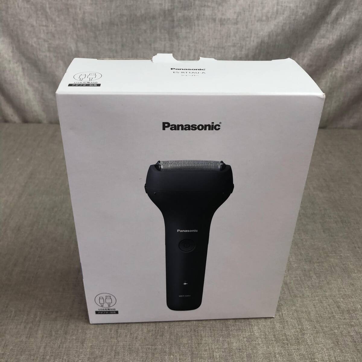  Panasonic men's shaver 3 sheets blade USB charge model dark navy ES-RT1AU