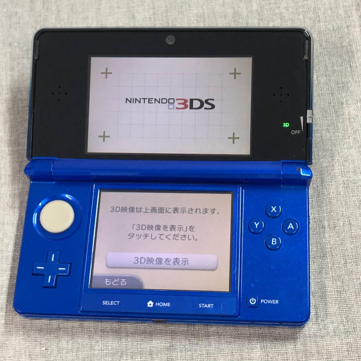  Nintendo 3DS кобальт голубой 