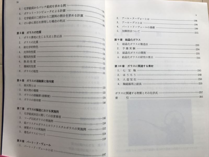 10 3349 魅惑のガラスノート　解説とその具体例　 長谷川保和 著　　内田老鶴圃　　　1996年5月25日 第2版発行　_画像3