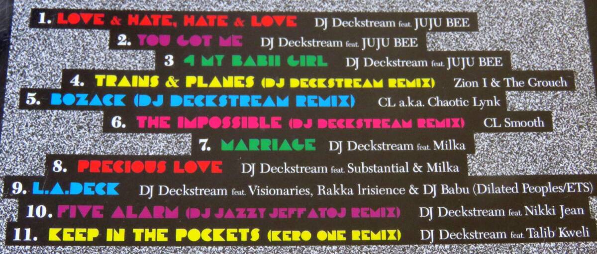 DJ DECKSTREAM／ SOUNDTRACKS　1.5　2CD_画像2