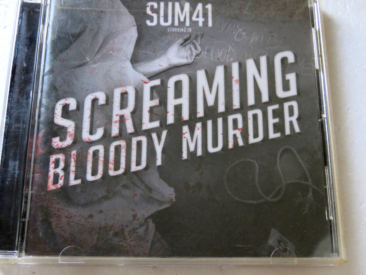 SUM41／SCREAMING　BLOODY　MURDER　_画像1