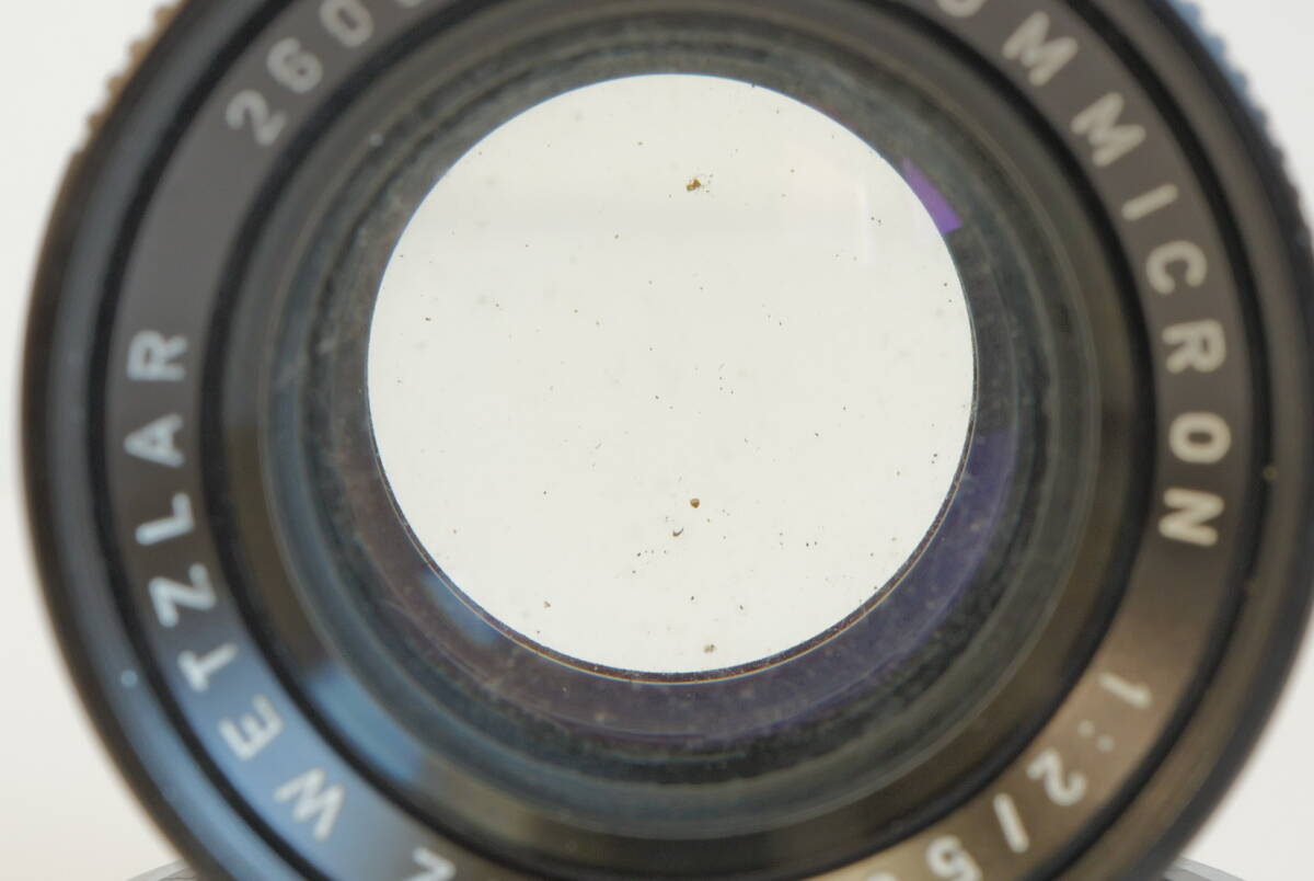 Leica Summicron 1:2/50 260XXXX number pcs 2nd Leica z micro n50mm F2