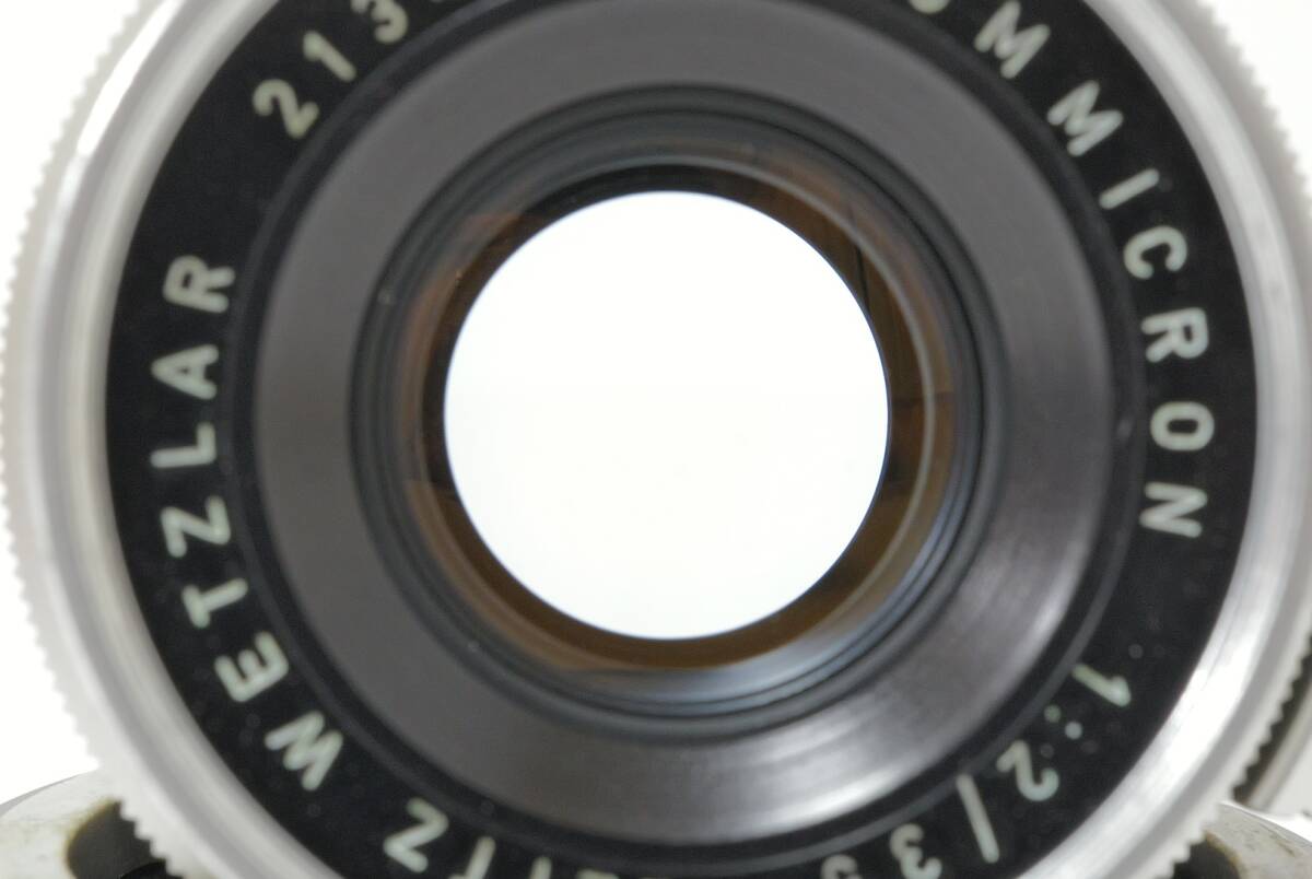 Leica Summicron M 1:2/35 ８枚玉 213XXXX番台 ライカ ズミクロンM 35mm F2 八枚玉の画像6