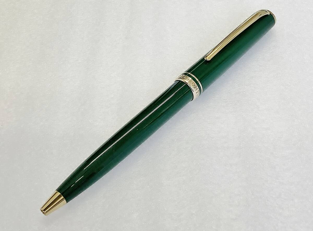 1円～ モンブラン ボールペン ジェネレーション 緑 グリーン色 ツイスト式 montblanc pen_画像3