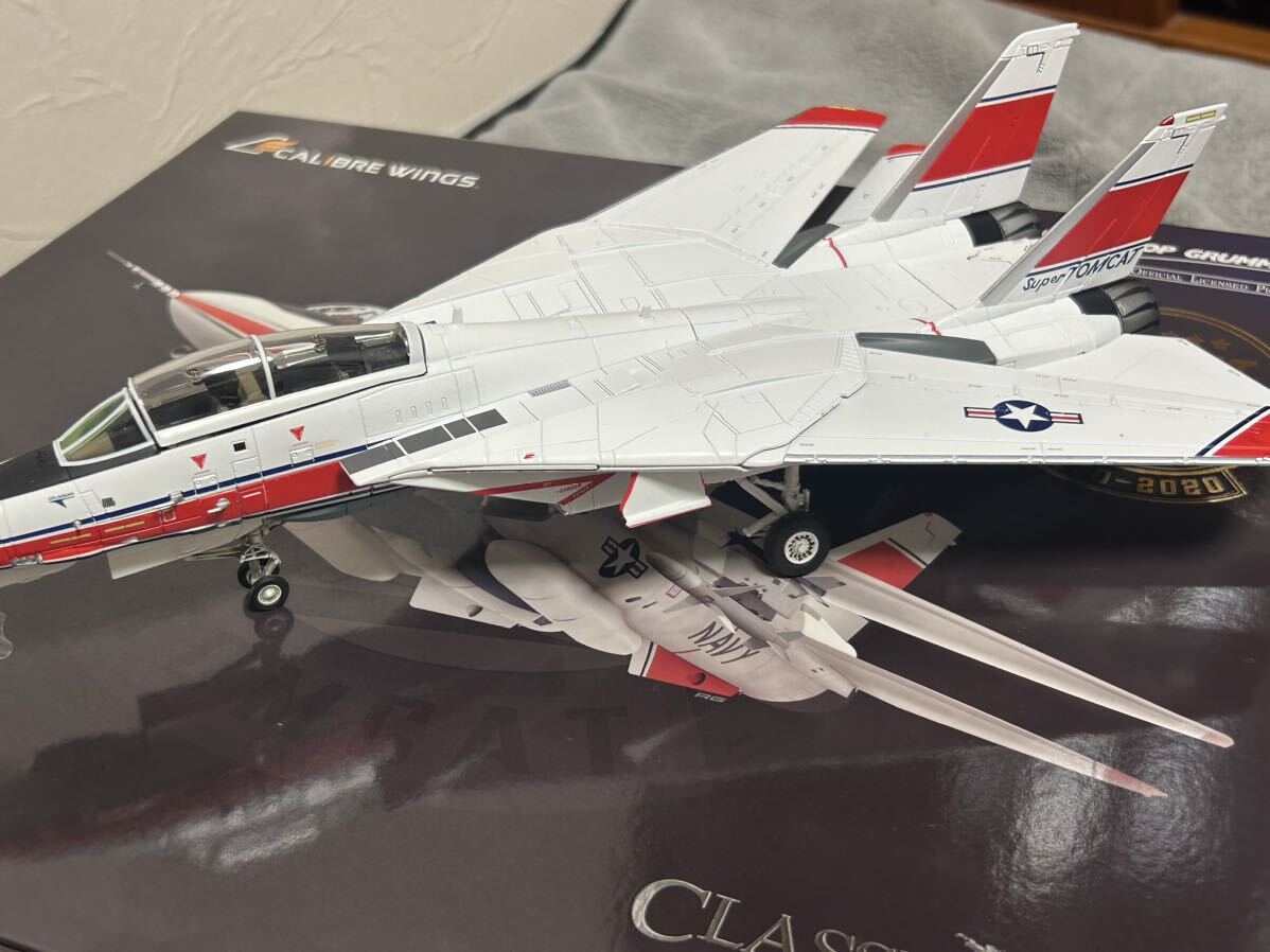 SUPER TOMCAT 1/72 F-14D 50th Classic cats 猫 スーパー トムキャット グラマン 戦闘機 完成品_画像10