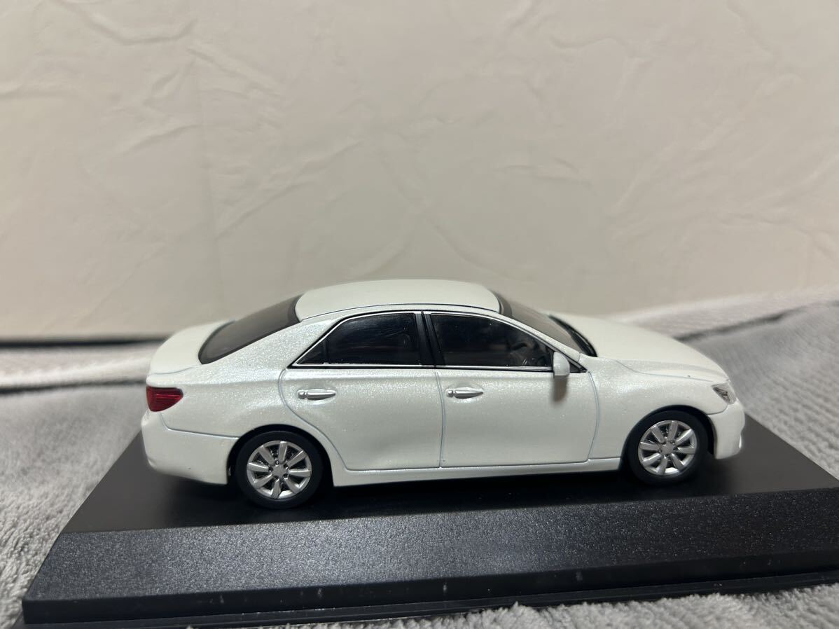 京商 1/43 TOYOTA MARK X 250G EARLY F package WHITE kyosho トヨタ マークX アーリー Fパッケージ ミニカー ホワイト_画像8