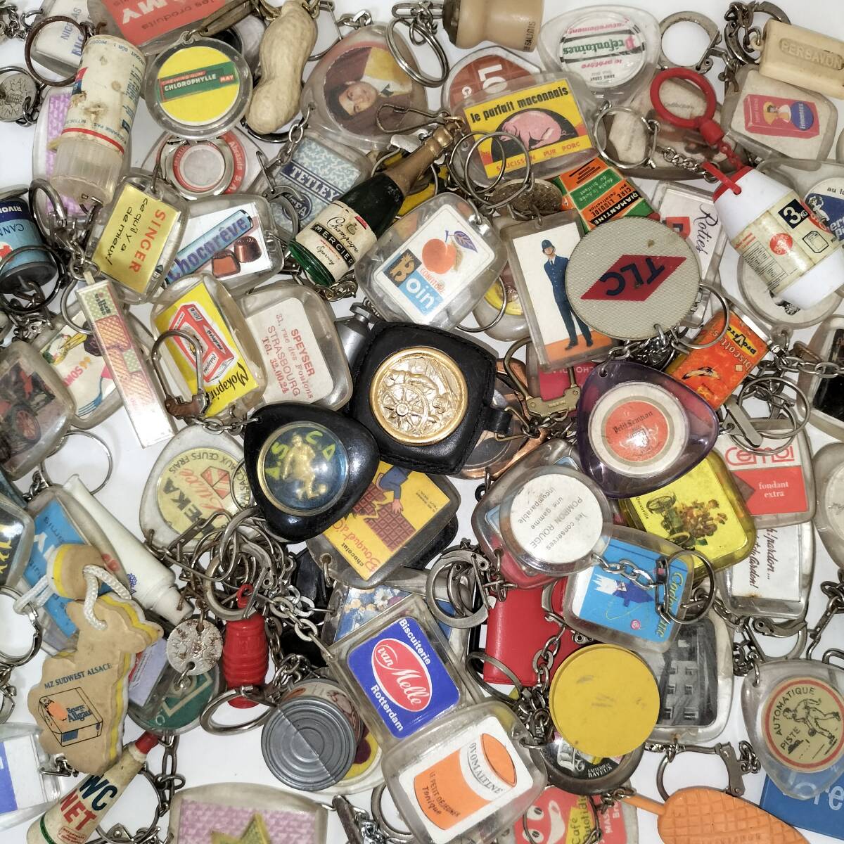 * French key holder 100 piece set * France miscellaneous goods set sale together large amount Vintage key holder C5-100-0520-5 Junk 