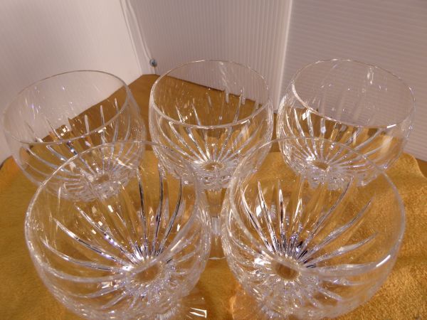 Baccarat/バカラ クリスタルガラス ワイングラス マッセナ 5脚 Baccarat/バカラ クリスタルガラス ワイングラス マッセナ 5脚