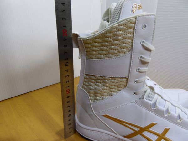 アシックスワーキング　 安全靴　作業靴　ウィンジョブ　CP403　JSAA　A種　耐滑ソール　ホワイト＆ピュアゴールド　26cm　865J_画像9