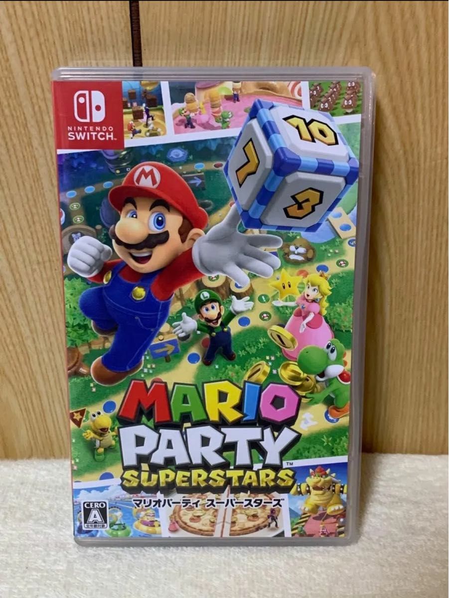 switch マリオパーティ スーパースターズ　Nintendo switch 美品　スーパーマリオ　オデッセイ　ワンダー ソフト